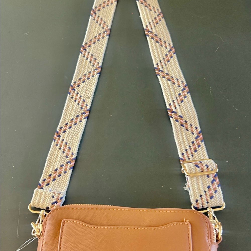 New leather crossbody.